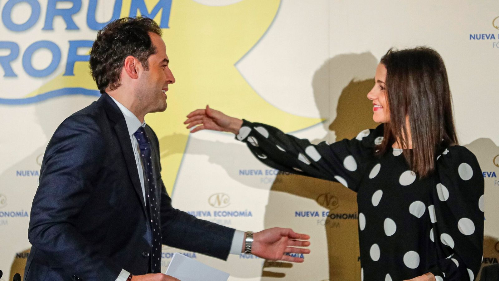 Ignacio Aguado e Inés Arrimadas, en una imagen de archivo