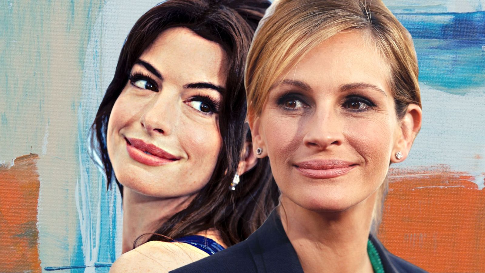 Anne Hathaway y Julia Roberts