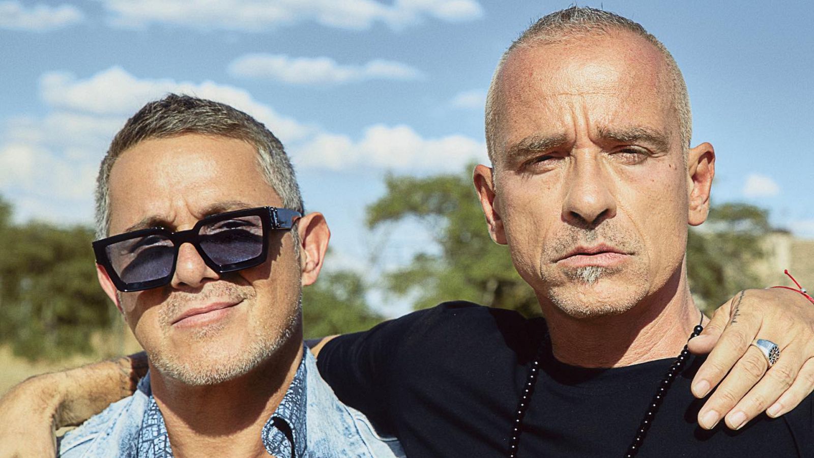 Alejandro Sanz y Eros Ramazzotti