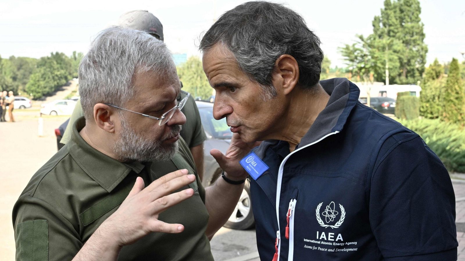 La misión del OIEA llega a Zaporiyia