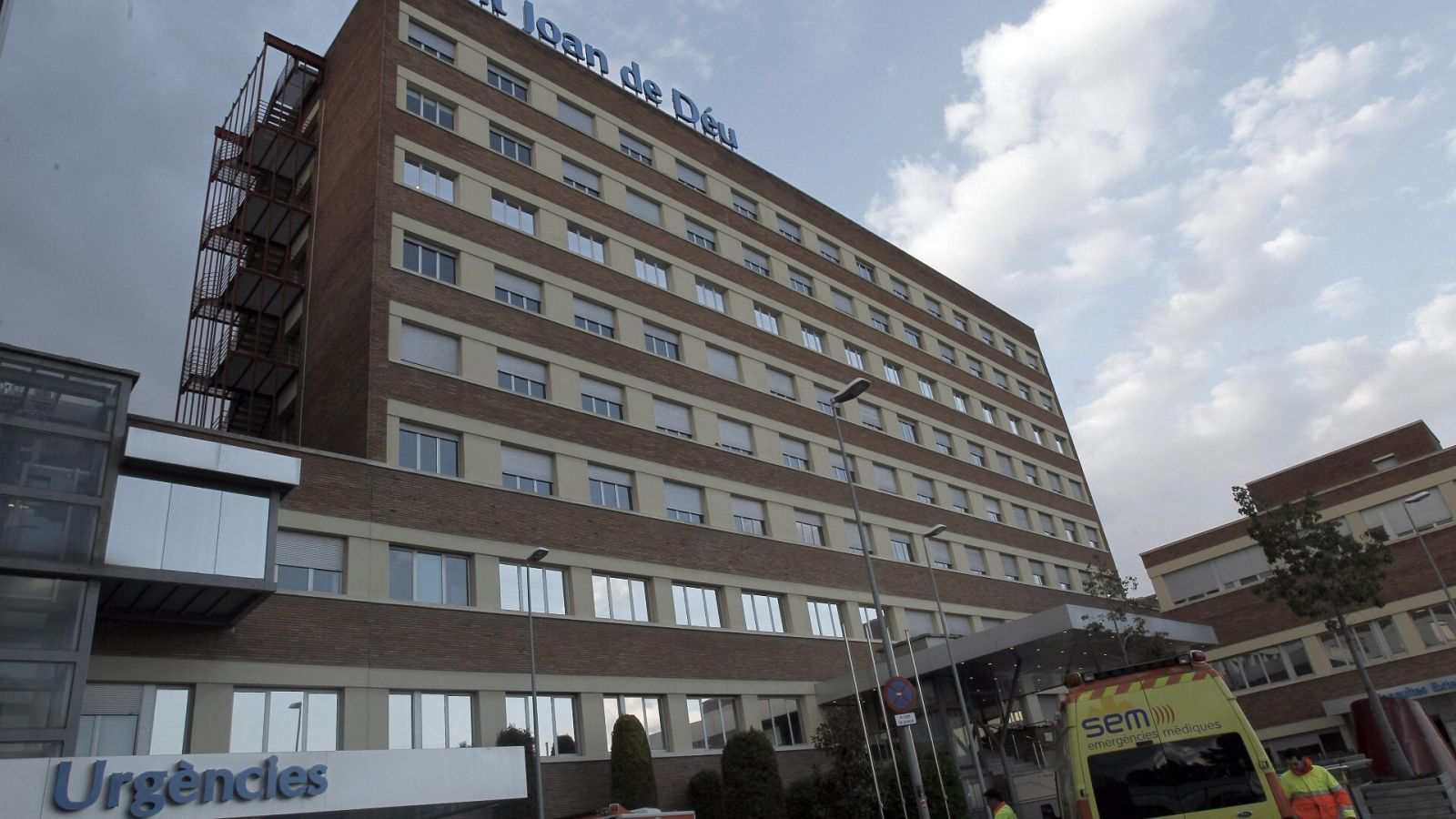 Imagen de archivo del hospital Sant Joan de Déu en Esplugues, donde se encuentra ingresado el menor