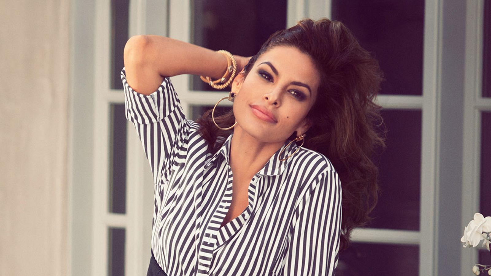 La actriz Eva Mendes