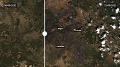 El verano del fuego: los grandes incendios que más hectáreas han calcinado