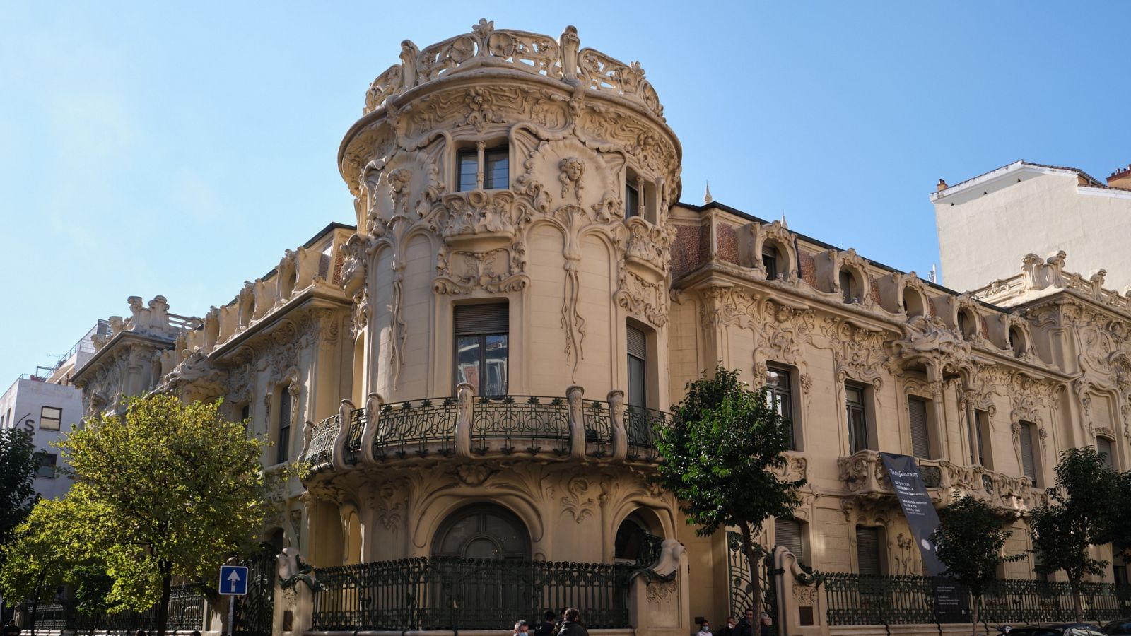 El Palacio de Longoria, en Madrid, es la sede de la SGAE