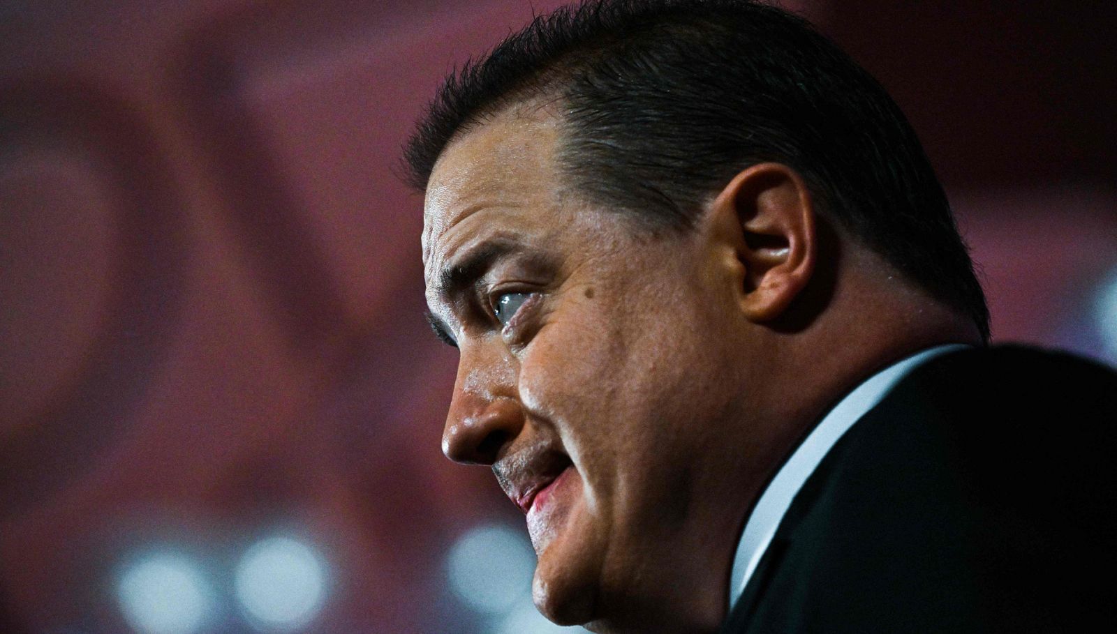 El actor Brendan Frazer en Venecia