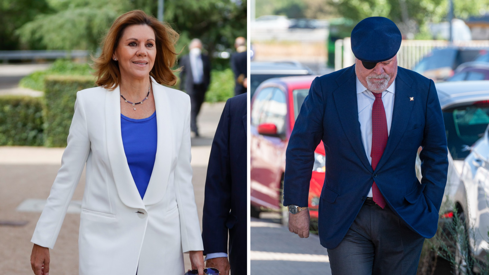 María Dolores de Cospedal y José Manuel Villarejo