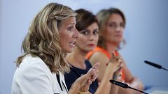 Díaz insiste en topar el precio de alimentos básicos pese a no encontrar apoyos en PSOE y Podemos: "Es totalmente legal"