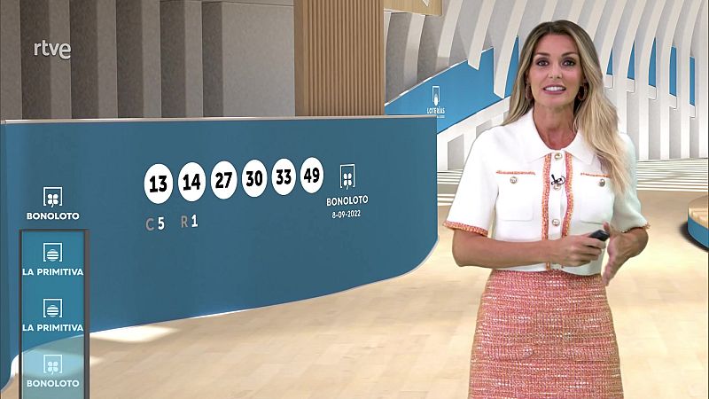 Sorteo de la BonoLoto, Primitiva y Loter�a Nacional del jueves 8 de septiembre