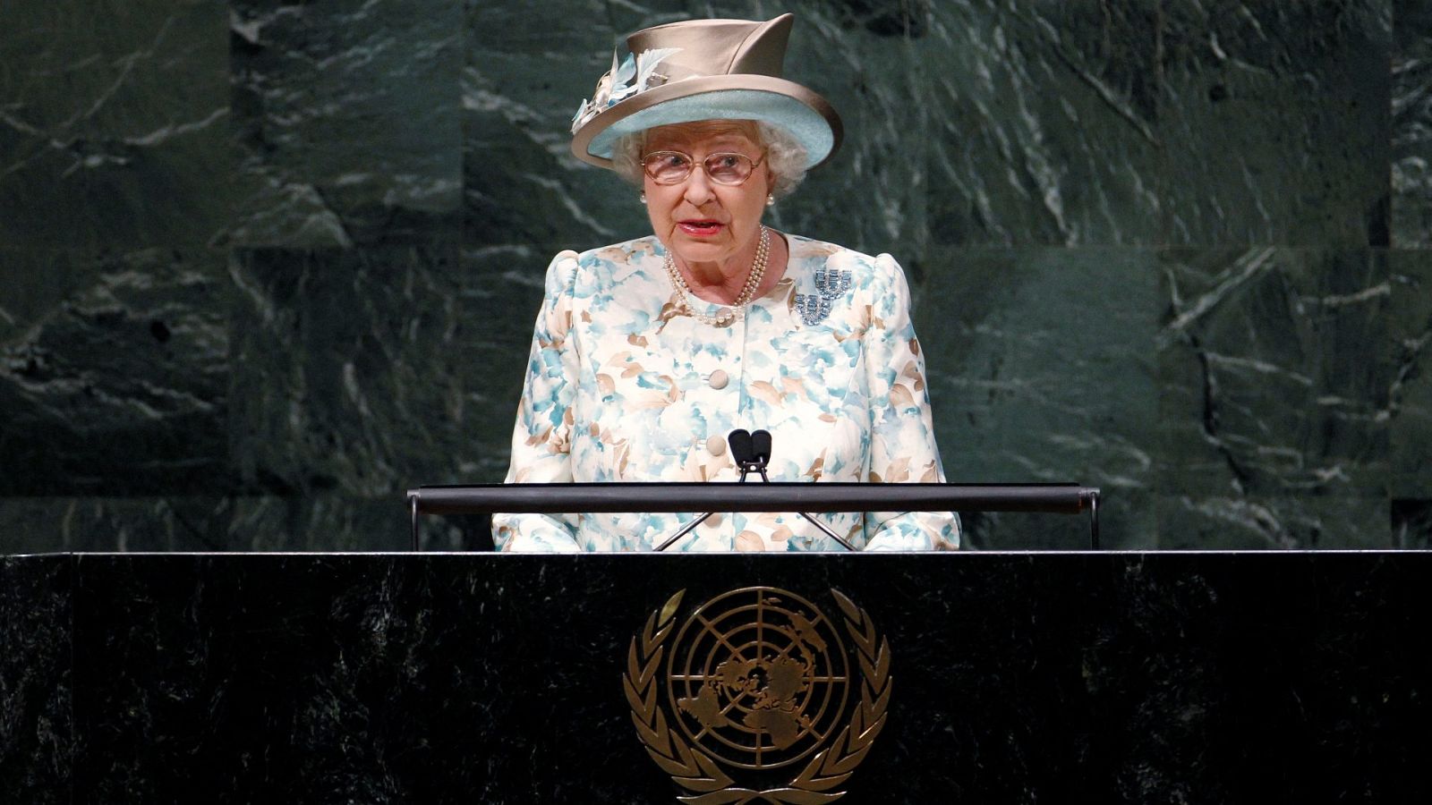 Isabel II en la Asamblea General de Naciones Unidas