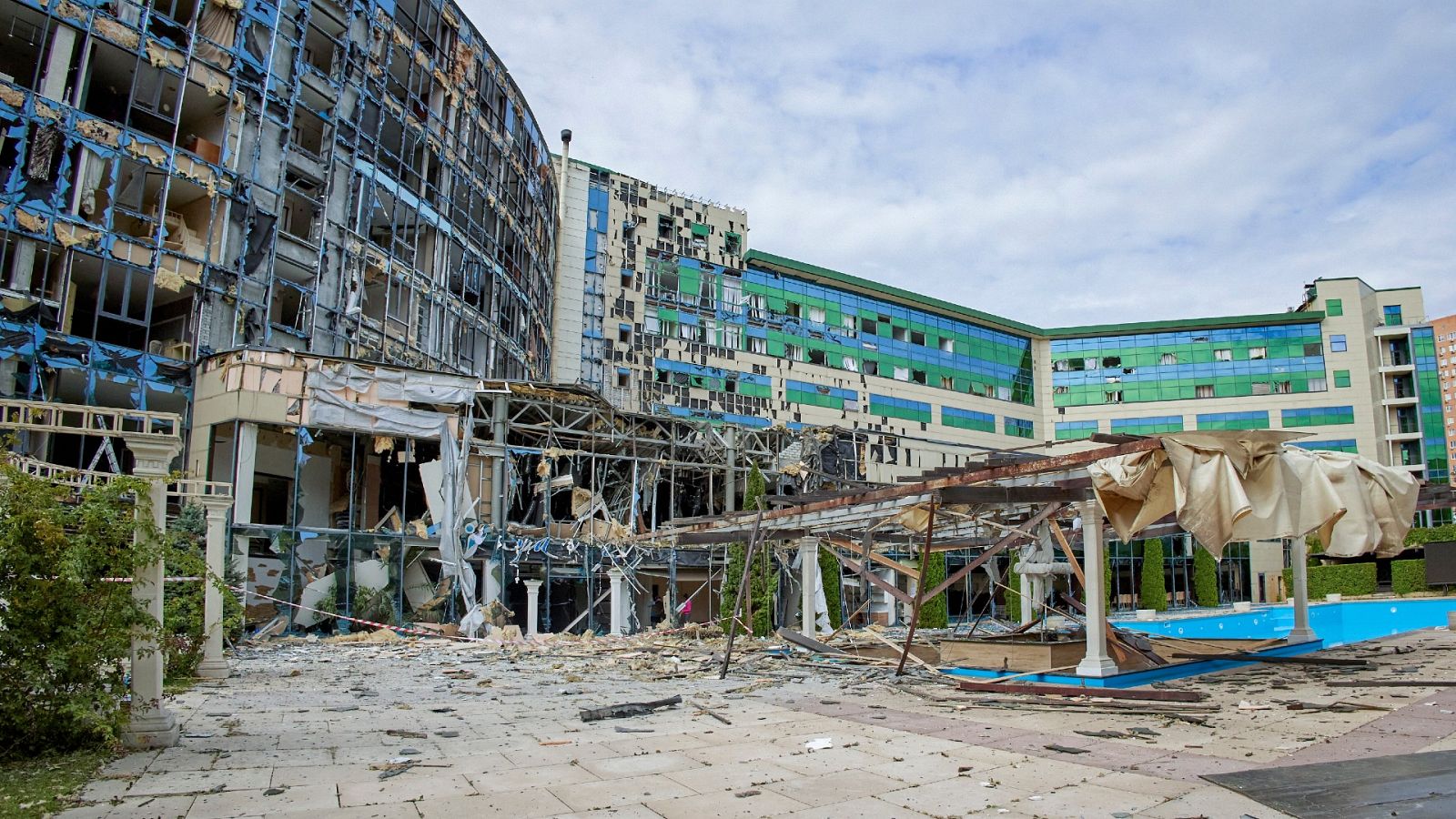 Vista general del centro comercial Misto en Járkov