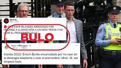 Este profesor irlandés ha ido a la cárcel por desacato, no por negarse a aceptar a una persona trans