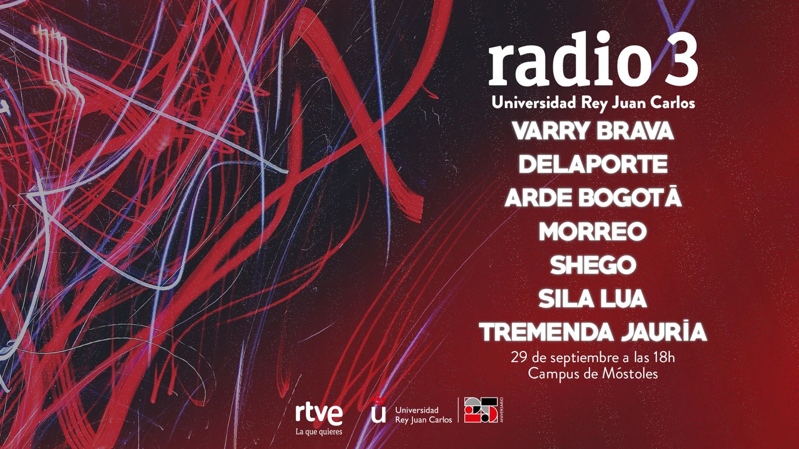 Radio 3 vuelve a la universidad el 29 de septiembre