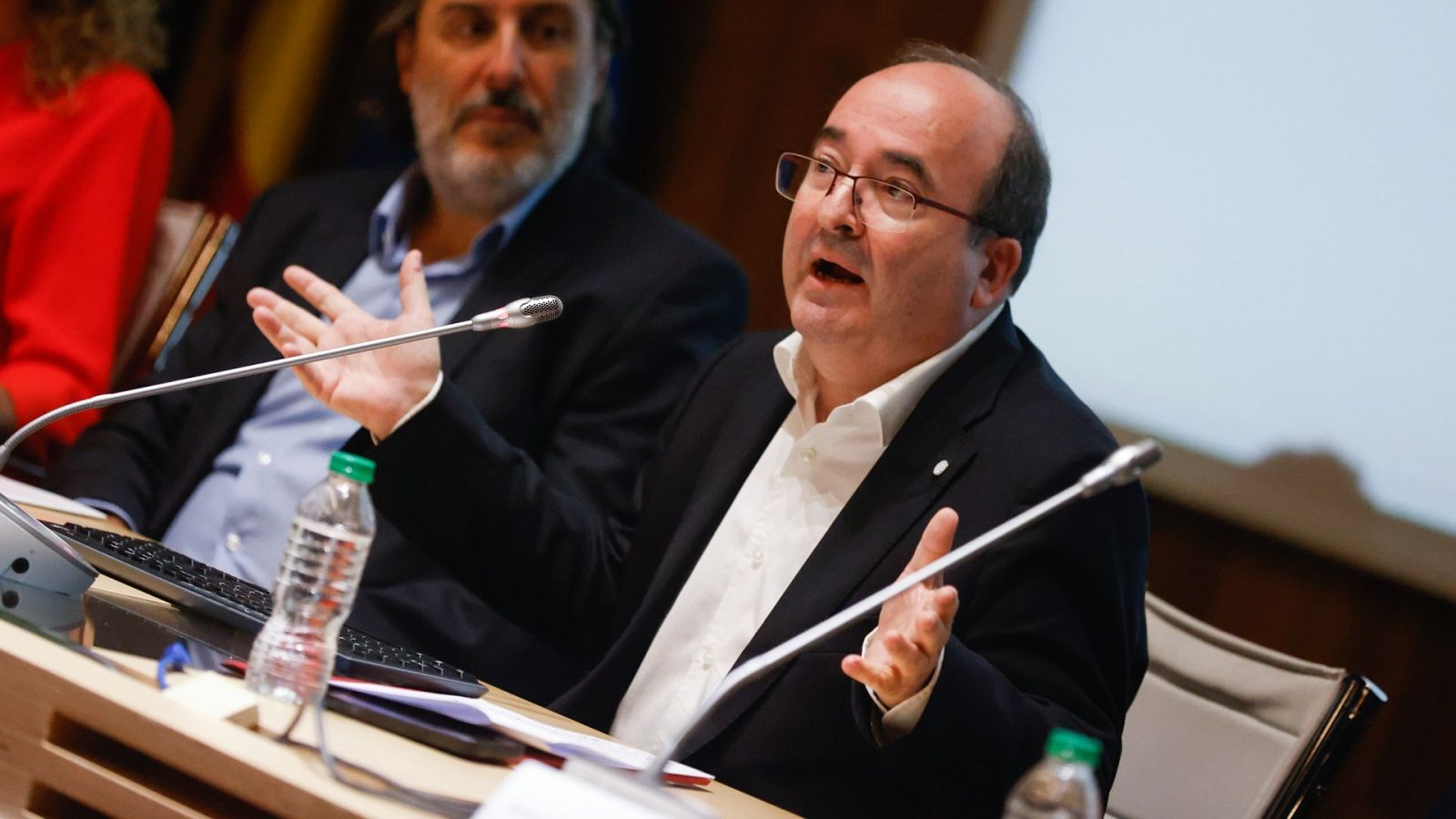 El ministro de Cultura, Miquel Iceta, presenta el Observatorio 2021 de la piratería y hábitos de consumo de contenidos digitales