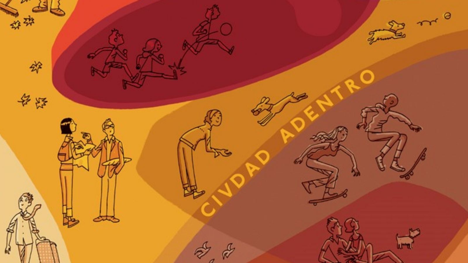 Recorte de la ilustración que representa 'El contexto', concepto de Llorenç Barber