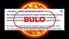 Las erupciones y ciclos solares no son las causantes de las olas de calor y el cambio climático