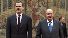 Juan Carlos I y Felipe VI: segundo reencuentro en Londres tras la marcha del emérito a Abu Dabi y máxima expectación