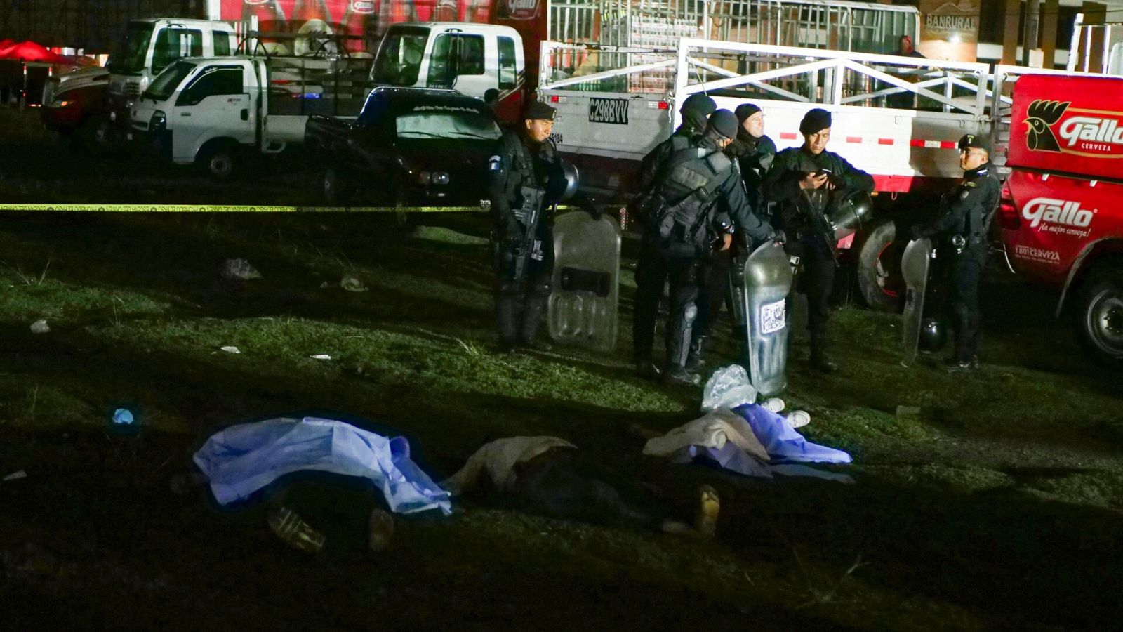 Estampida en Guatemala