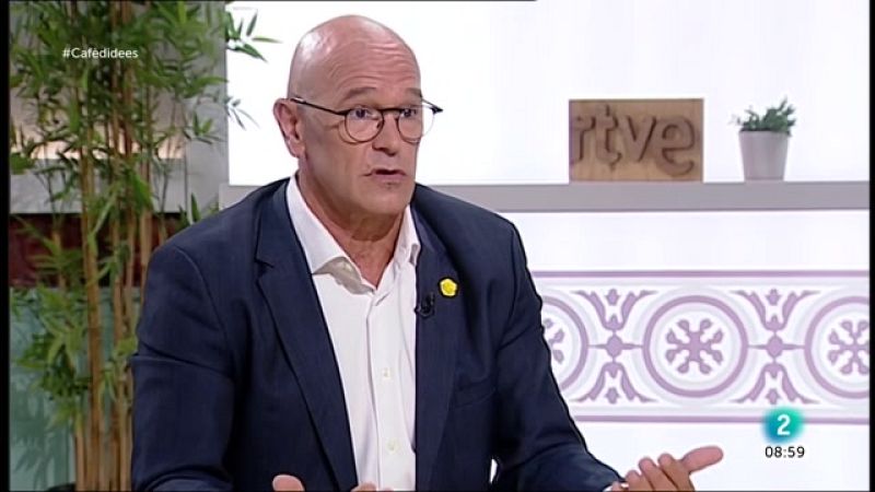 Romeva: "No sé l'estratègia que proposa Junts, si la del Sr. Puigneró o la del Sr. Turull"