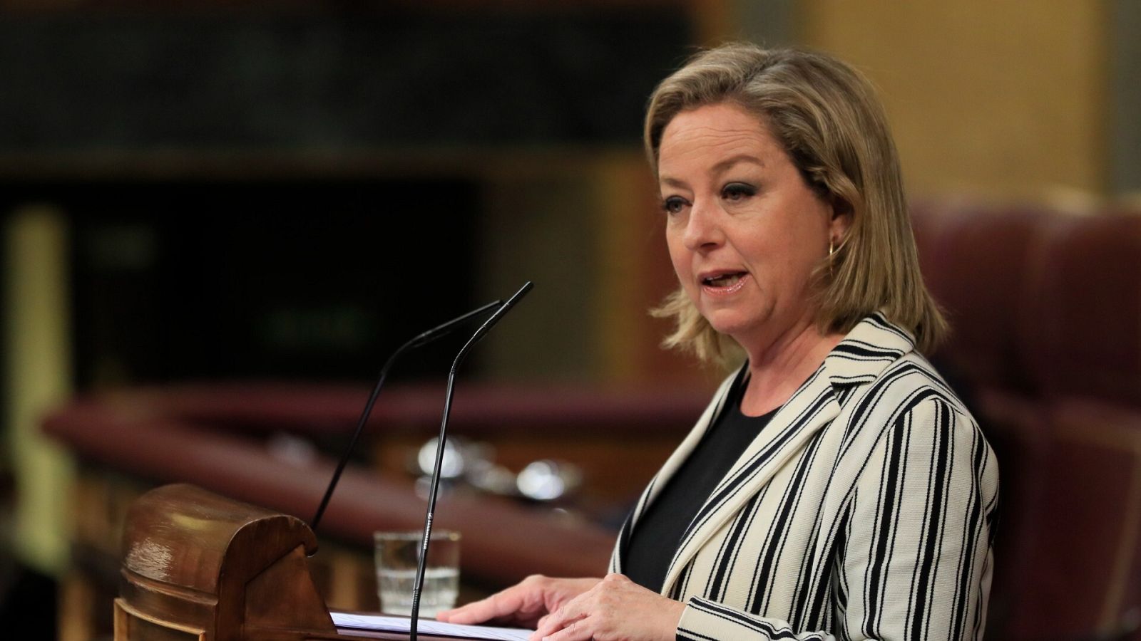 La diputada de Coalición Canaria Ana Oramas en el Congreso
