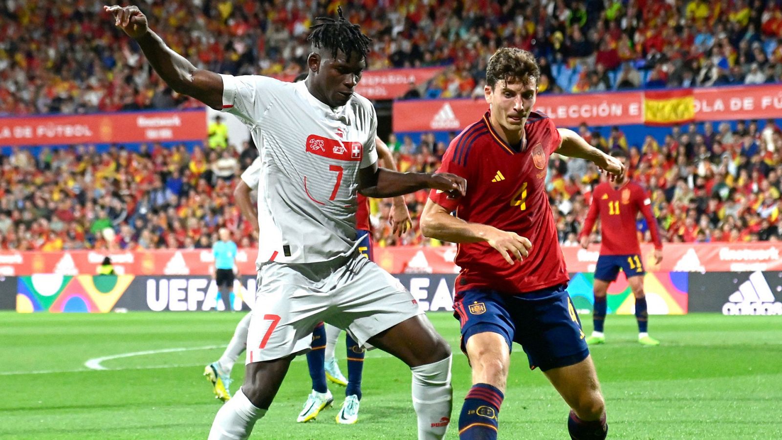 España perdió ante Suiza 1-2