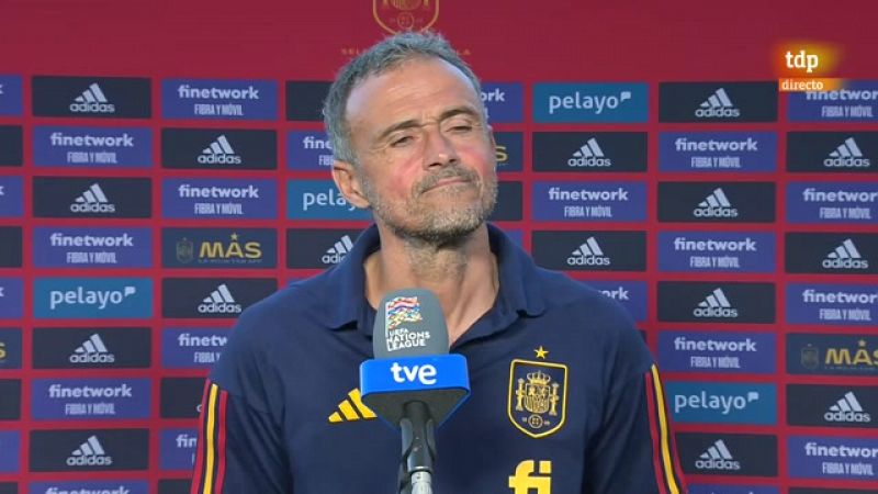 Luis Enrique: "Nos lo vamos a tomar como unos cuartos de final de un Mundial"