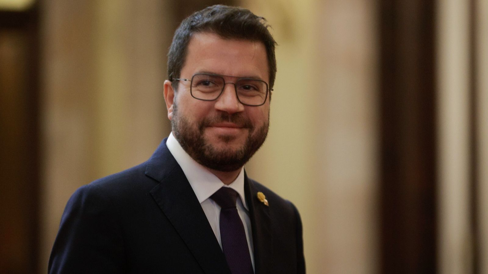 El presidente de la Generalitat de Cataluña, Pere Aragonès