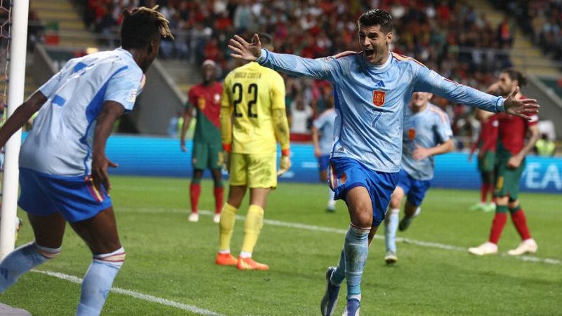 Morata mete a Espa�a en la Final Four de la Liga de Naciones con un gol sobre la bocina en Portugal