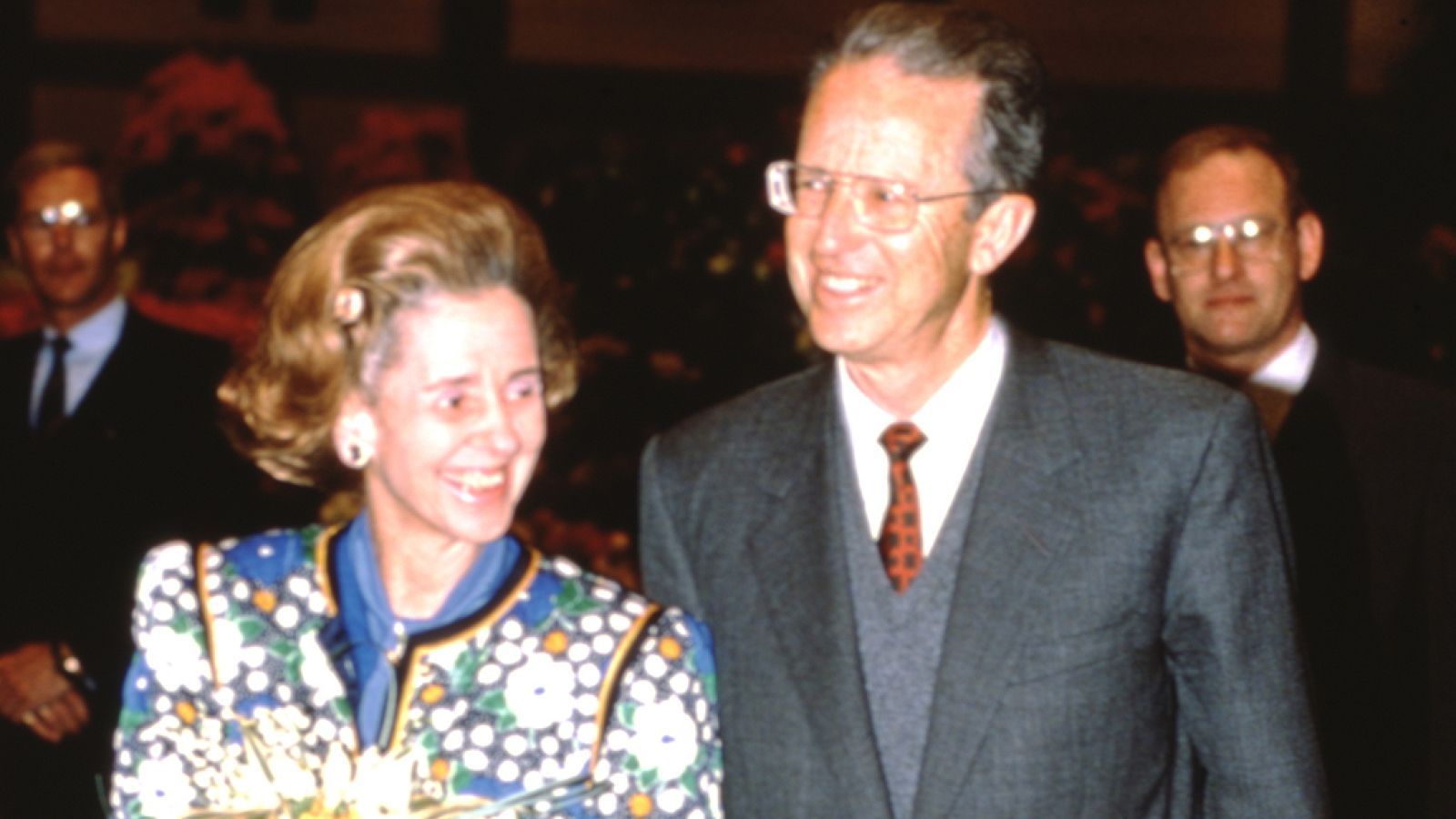 Los reyes de Bélgica Fabiola y Balduino