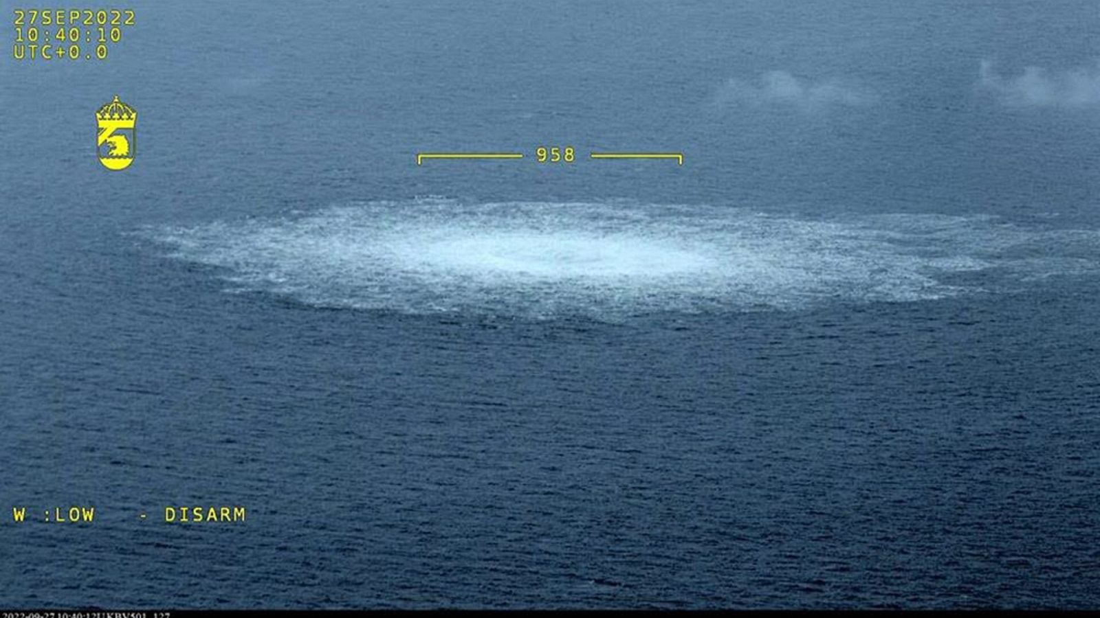 Suecia detecta una cuarta fuga en los gasoductos Nord Stream