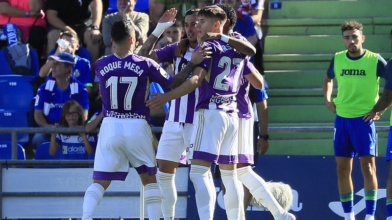El Valladolid se impone al Getafe en un partido loco