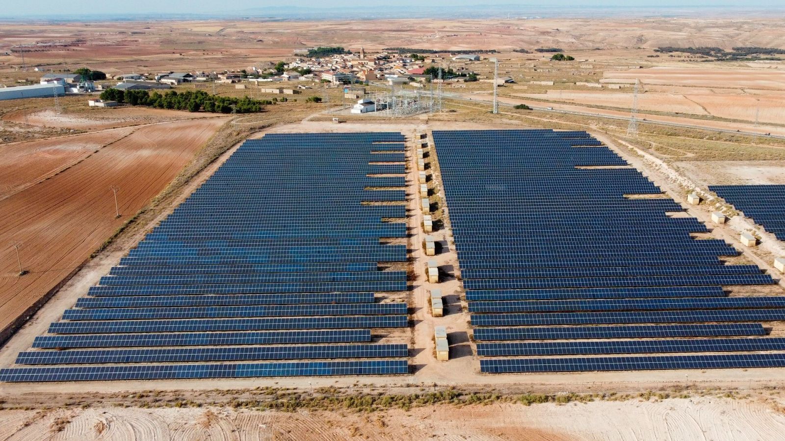 Planta solar en Azaila (Teruel)