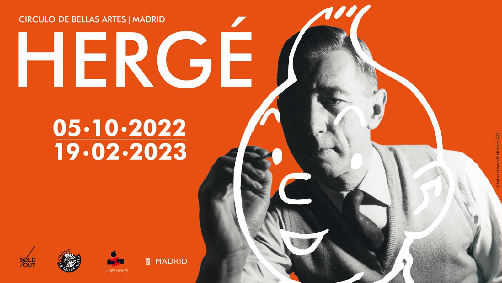 El Círculo de Bellas Artes de Madrid acoge la exposición 'Hergé: the exhibition'