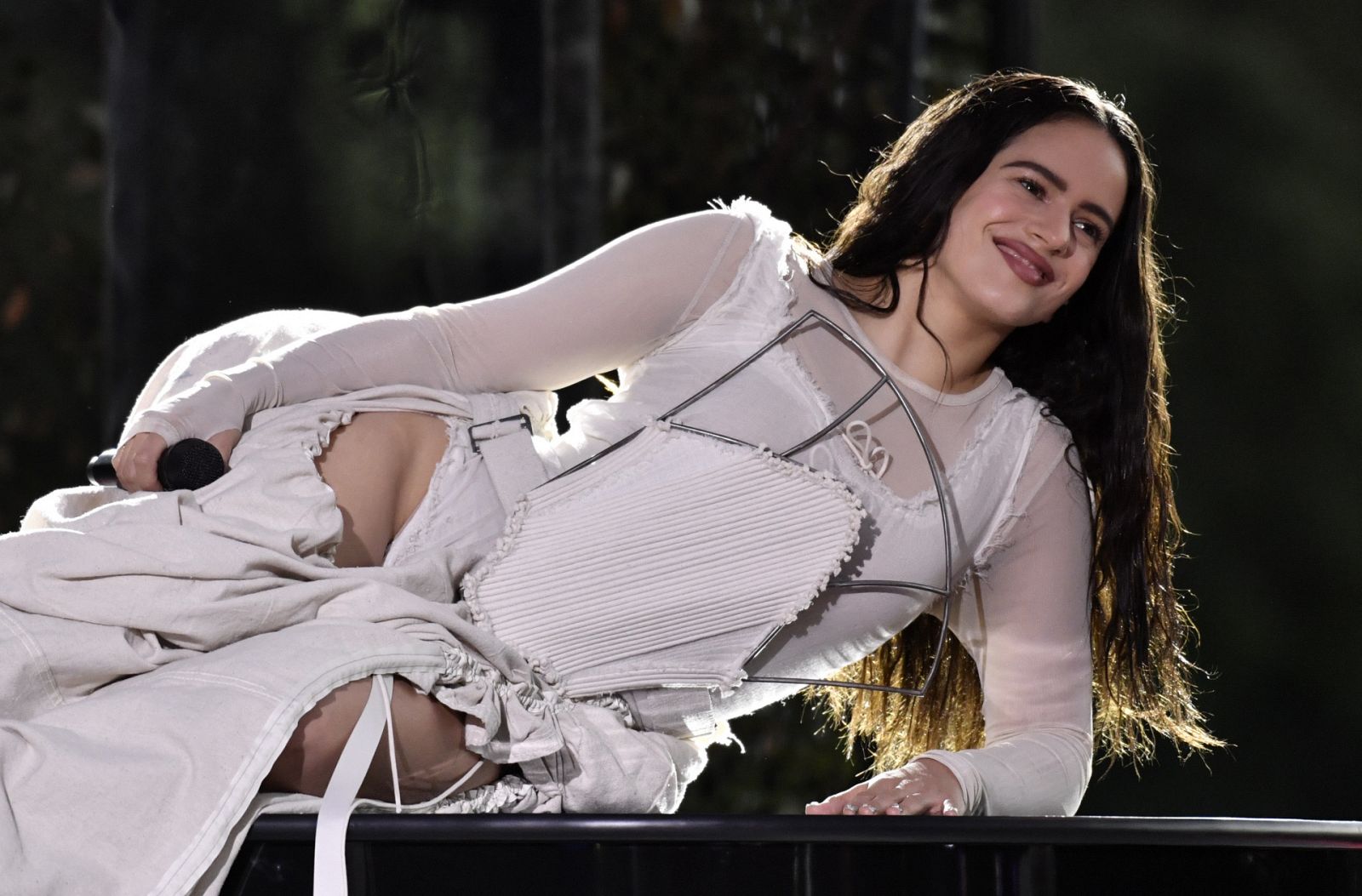 Rosalía en uno de sus conciertos de su gira norteamericana