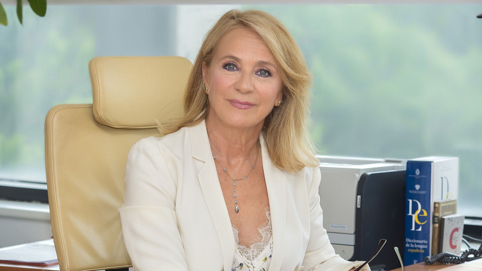 La periodista y presidenta interina del Consejo de Administración de RTVE, Elena Sánchez Caballero