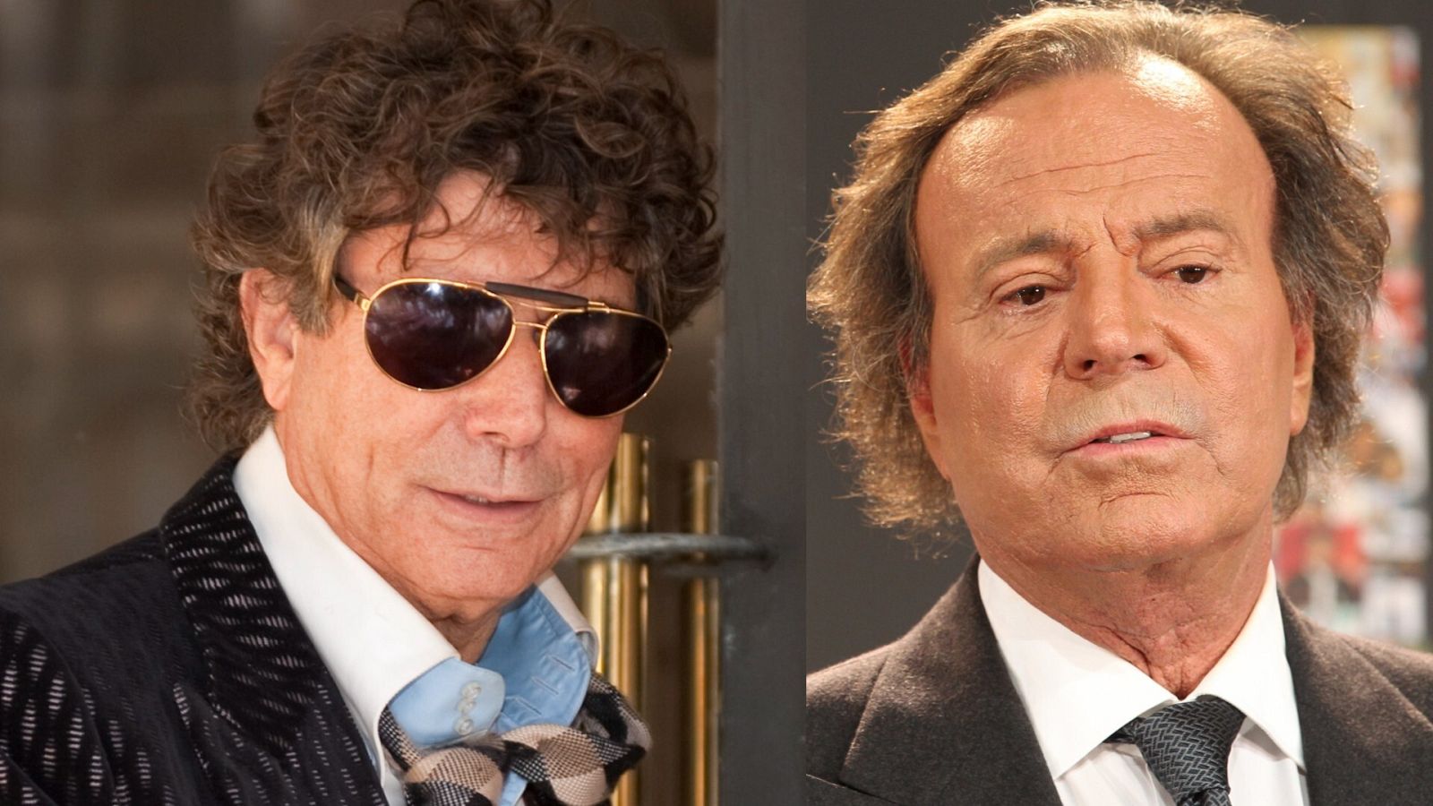 Jesús Quintero y Julio Iglesias