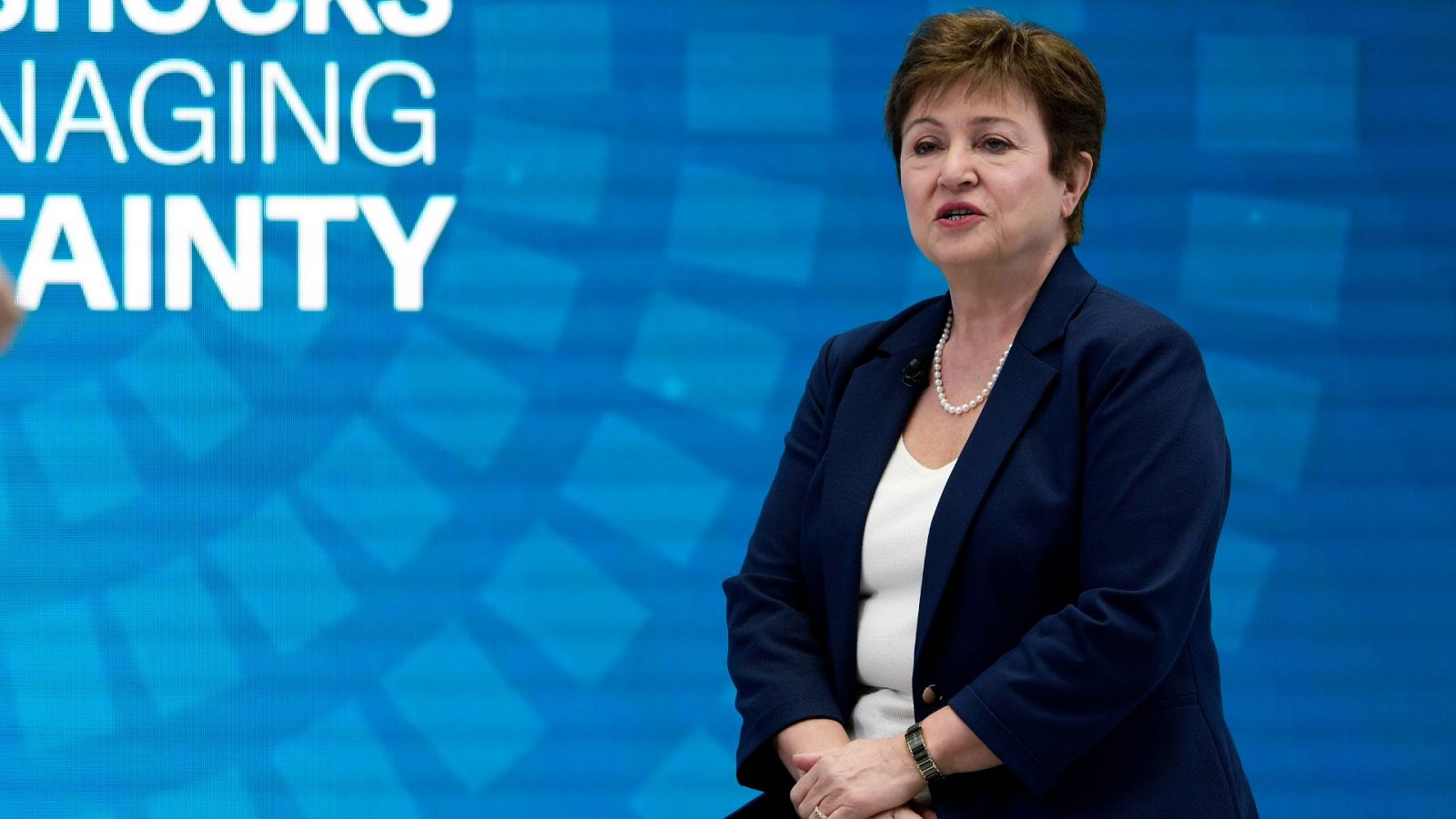 La directora gerente del Fondo Monetario Internacional (FMI), Kristalina Georgieva