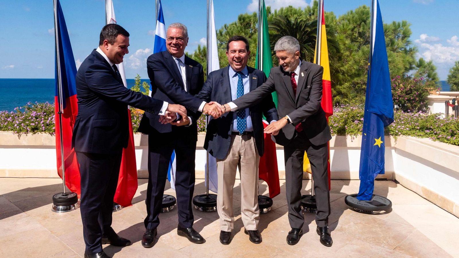 Los ministros de Interior de los países del Med5 se reúnen en Chipre