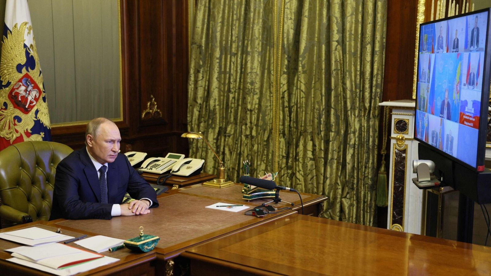 Putin amenaza a Ucrania con una respuesta "dura" si hay nuevos ataques "contra Rusia"