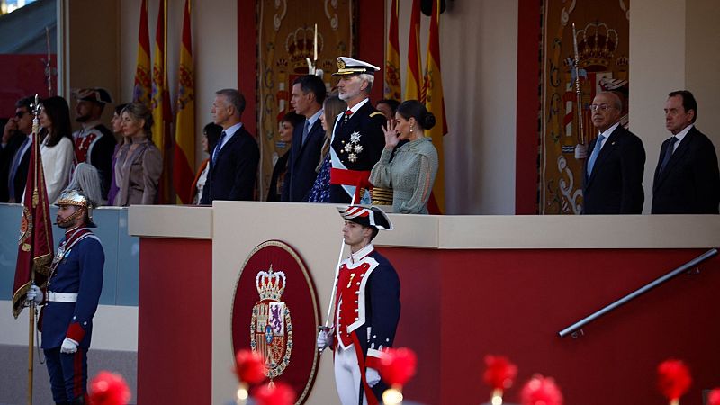 La ausencia de miembros del CGPJ, el Supremo, la Audiencia Nacional y los Tribunales Superiores marca el desfile del 12-O