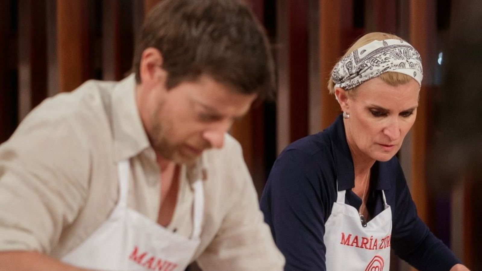 María Zurita en MasterChef Celebrity
