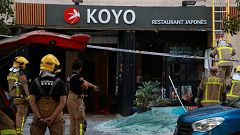 7 ferits lleus per una explosió de gas a un restaurant