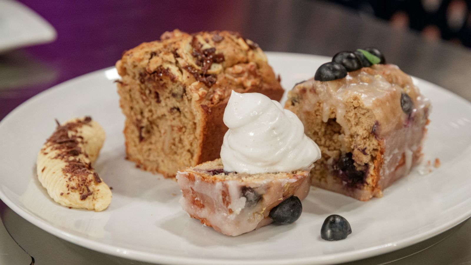 Receta de bizcocho de plátano de Isabelle Junot