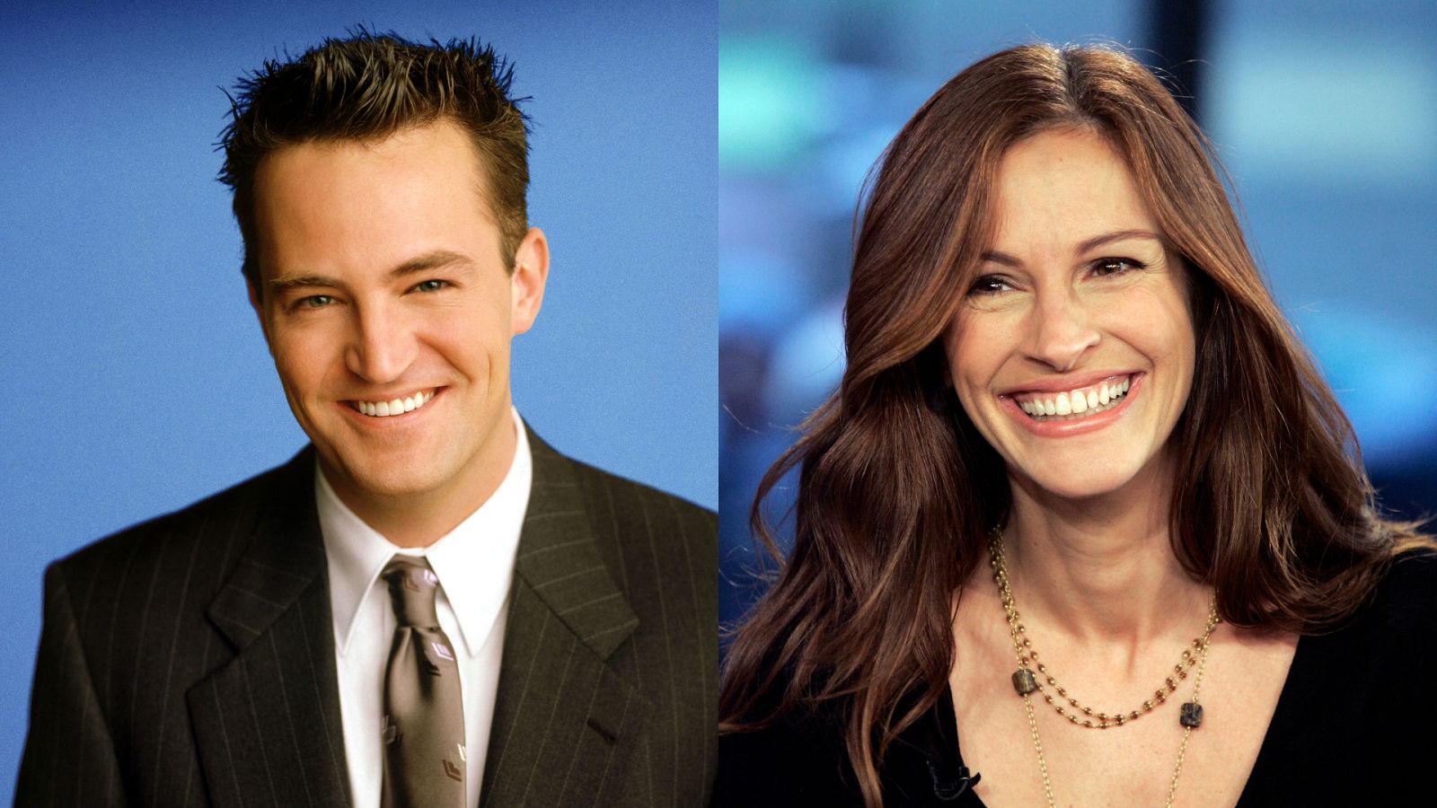 Matthew Perry y Julia Roberts