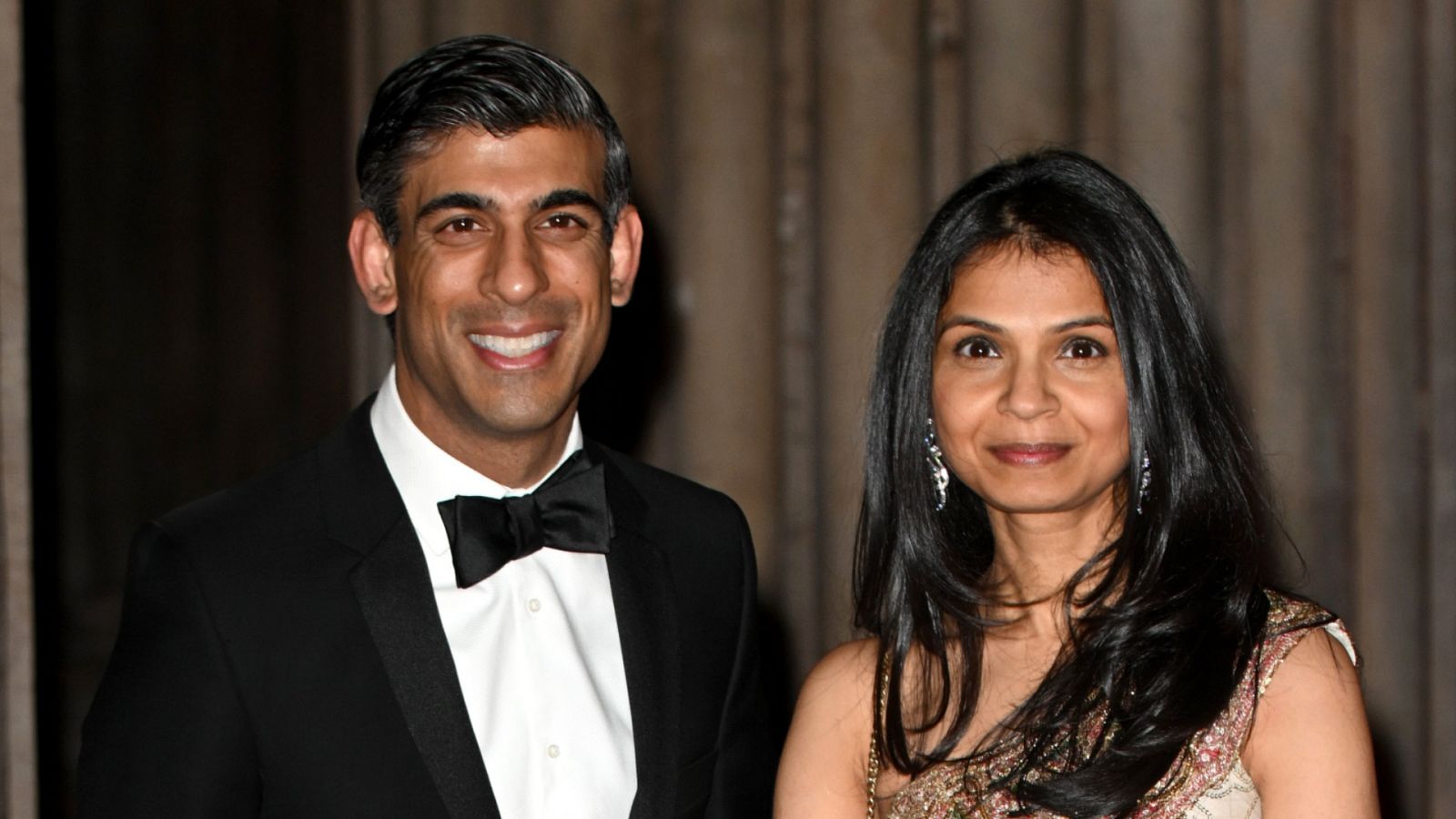 Rishi Sunak y su mujer Rishi Sunak
