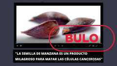 Es falso que las semillas de manzana maten las células cancerígenas