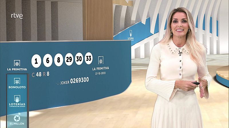 Sorteo de la BonoLoto, Primitiva y Loter�a Nacional del jueves 27 de octubre