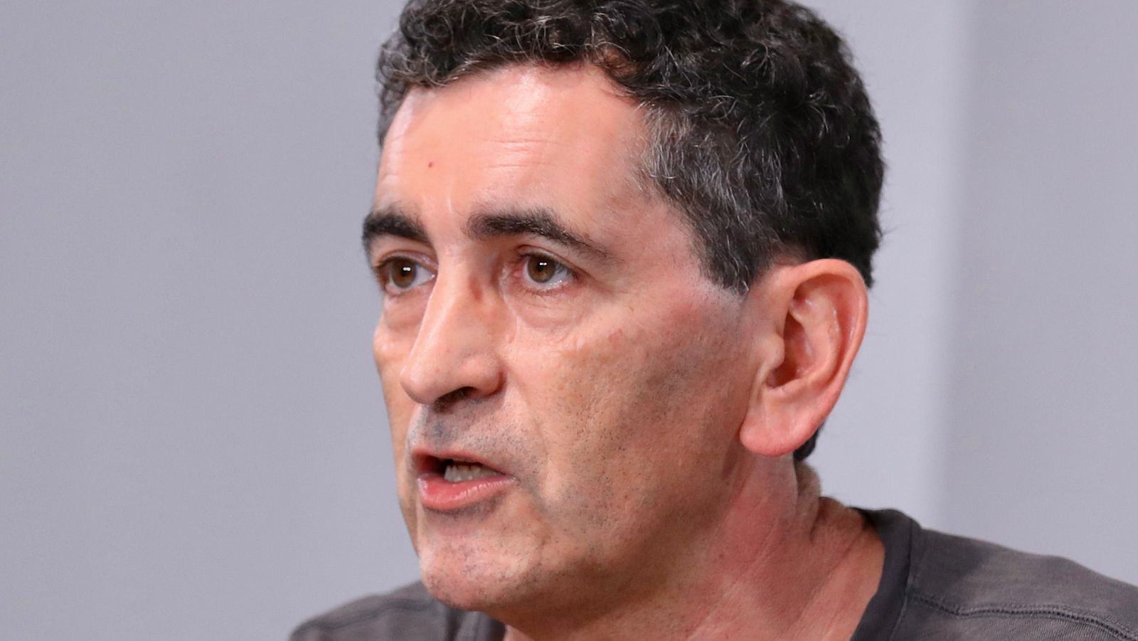 El dramaturgo Juan Mayorga, Premio Princesa de Asturias de las Letras 2022, en Oviedo.