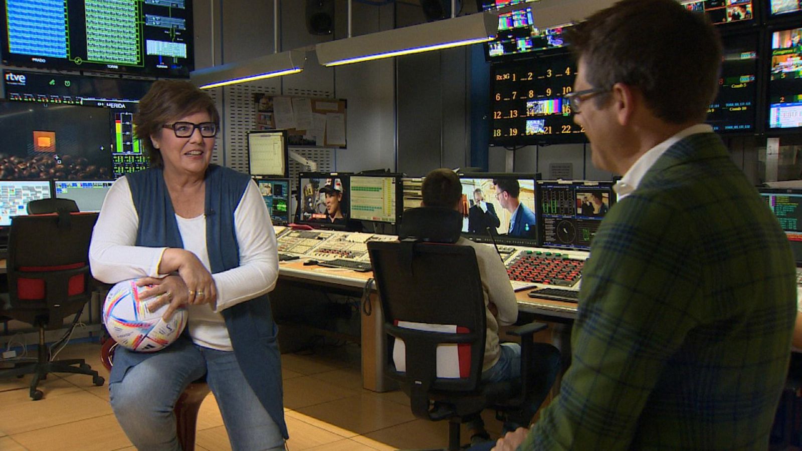 María Escario y Arsenio Cañada