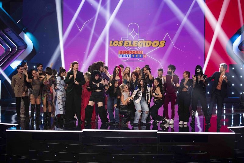 RTVE presenta a los dieciocho artistas del Benidorm Fest 2023 - Cuando Es La Final De Benidorm Fest