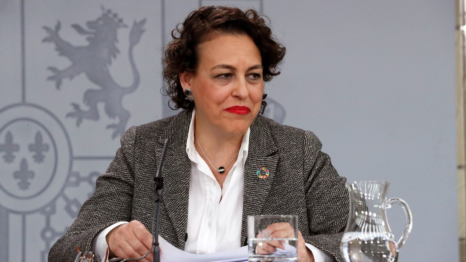 La exministra de Trabajo Magdalena Valerio